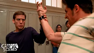 Tobey Maguire's Iconic Spider-Man Battles Flash at School | Spider-Man (2002)