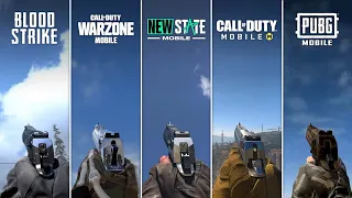 Project BloodStrike VS Warzone Mobile VS New State Mobile VS Call of Duty Mobile VS PUBG Mobile