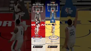 CURRY VS LILLARD SHOT CHALLENGE! NBA2K21