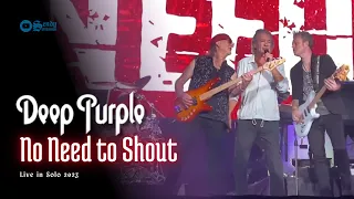 DEEP PURPLE - No Need to Shout (Live in Solo) 10/03/2023 [HD]