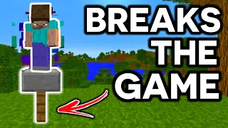 The Strangest EXPLOITS From Minecraft Beta..