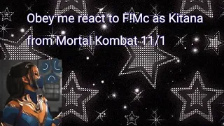 Obey me react to F!Mc as Kitana from Mortal Kombat| P.2/???