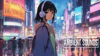 Tokyo Drizzle: Join the Shibuya Lo-Fi Beats Journey | Authentic Rain Sounds from Tokyo's Heart