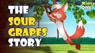 The Sour Grapes Story | Moral Stories for Children | KidsOne