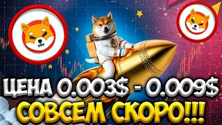 ВОТ ЭТИХ ЧИСЛАХ - ЦЕНА SHIBA INU ВЗЛЕТИТ НА 0.003-0.009$ | SHIBA INU СИЛЬНЫЙ РОСТ