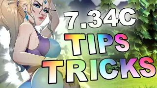 NEW 7.34C Dota 2 TIPS, TRICKS, SECRETS and BUGS!