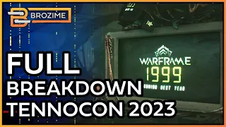 Warframe 1999, Soulframe, Dagath, and more! | Tennocon 2023 Breakdown