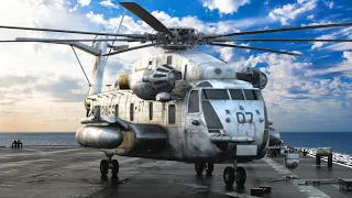 Look at the Sikorsky CH-53K Super Stallion Advanced Helicoapter