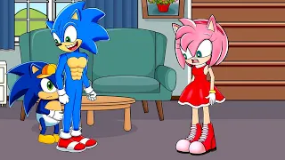 So Sorry Amy Mama...Very Sad Story Sonic Family | F8 Animation FNAF Stories Compilation