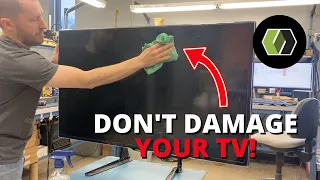 How to Properly Clean Your TV Screen – Avoid Damage and Prolong the Life of Your TV!