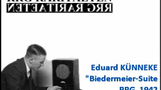 Eduard Künneke "Biedermeier-Suite"