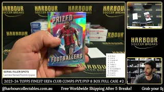 Break #2 - 23/24 Topps Finest UEFA Club Competitions PYT/PYP 8 Box Full Case