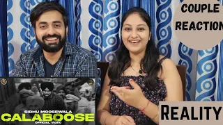 Calaboose (Official Video) Sidhu Moose Wala | Snappy | Moosetape | Couple Reaction Video