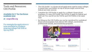 Paying for College: FAFSA, Financial Aid, and More Parent Webinar