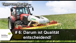 Grasernte 1. Schnitt 2022 | DARUM ist Qualität der Grassilage das Wichtigste! #6 von 6