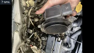 Fixing  Engine Too Rich Fault on Mercedes C180 Kompressor