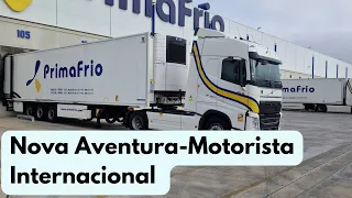 Motorista Primafrio - Primeira viagem 01#motoristacaminhãoeuropa #motorista #life #primafrio