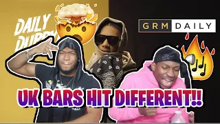 AMERICANS REACT| Digga D - Daily Duppy | GRM Daily