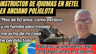 Líder Importante de Testigos de Jehová Pierde TODO y deja SECTA JW- EX ANCIANO POLIGLOTA ENTREVISTA