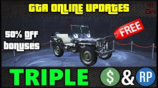 3X & 2X Bonuses, Game Modes & Huge Discounts - Weekly Update GTA 5 Online 2021