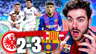 REACCIONANDO al FC BARCELONA 2-3 FRANKFURT *VERGÜENZA* ¡SOCIOS FUERA YA!