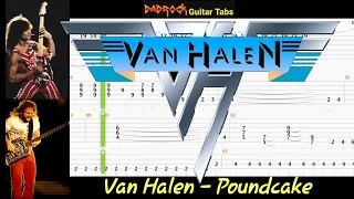 Poundcake - Van Halen - Guitar + Bass TABS Lesson