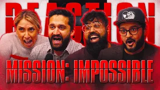 FIRST TIME WATCHING Mission Impossible 1996 - Group Reaction