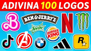 Adivina 100 Logos en 3 Segundos 🧠🔥👀 Quiz de Logos