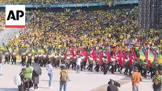 ANC stage rally ahead of South African election