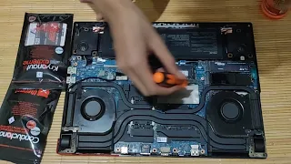 Asus ROG Strix G15 2021 G513QC Repaste After 1 Year (Thermal Grizzly Conductonaut Liquid Metal)