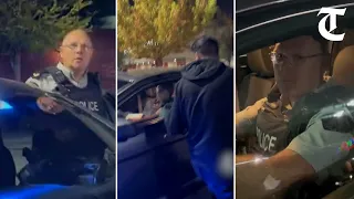 40 Punjabi youths block Canadian police officer's car in Surrey; to face deportation