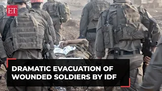 Gaza War: Dramatic evacuation of wounded soldiers by IDF special forces in Khan Younis, watch!