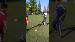 "Barcelona" Tiki Taka inspired passing sequence.