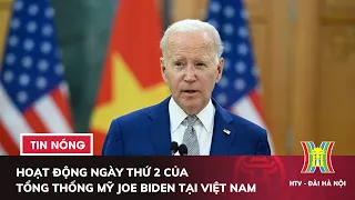 Hoạt động ngày thứ 2 của Tổng thống Mỹ Joe Biden tại Việt Nam | Tin tức