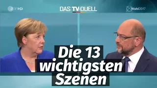 Merkel vs Schulz: Das TV-Duell zur Bundestagswahl 2017