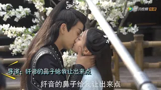 When Ziqi's crew filmed a kissing scene, Yuwen asked him to go home and kneel on the washboard!
