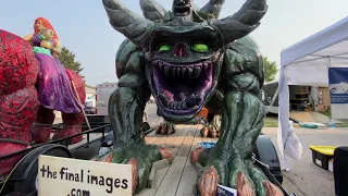 Sturgis 2021 Motorcycle Rally. Walk along Main Drag