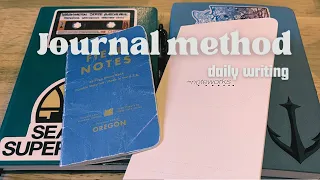 Journal Method: Daily Writing