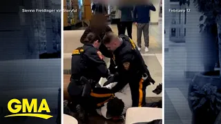 New Jersey police response to mall fight under investigation l GMA