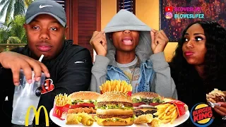 BK & McDonald's Burgers /Darius tells an hilarious story time @ 9:00