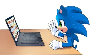 Sonic asiste a clases en línea | Sonic la película | Fandub | Sonic The Hedgehog Cómic