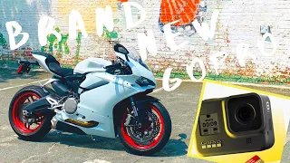 TESTING A BRAND NEW GoPro!! HERO 8!! On A Ducati Panigale!!