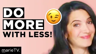 Use This Trick To Help You Get MORE Done By Doing LESS | Marie Forleo