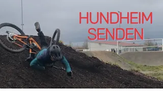 Pumptrack Hundheim senden (viele Fails und halbe supermans)