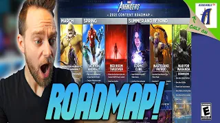 MARVEL'S AVENGERS ROADMAP | Everything you need to know