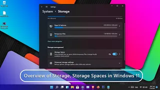 Overview of Storage, Storage Spaces in Windows 11 24H2?