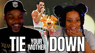 UM WHAT! 🎵 Queen - Tie Your Mother Down REACTION