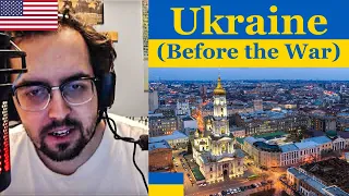 Ukraine Before the War (Drone Footage) | American Reacts