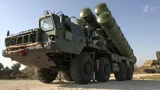 Зенитно-ракетный комплекс С-400 "Триумф" в Сирии