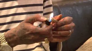 Wiz Khalifa Lights Up High Times